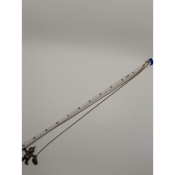 Jonette Jewelry climbing Clown Necklace With Bucket Full Of Candy Pewter Vintage - Picture 6 of 15